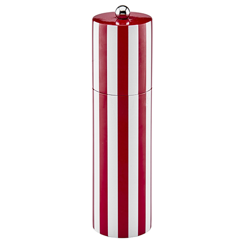 Addison Ross Peper- of zoutmolen 24cm Pillar Red & White